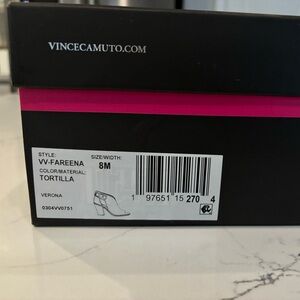 Vince Camuto Open toe booties